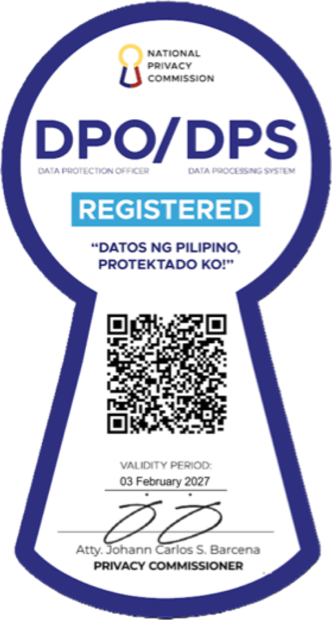 National Privacy Commission DPO/DPS Registered seal